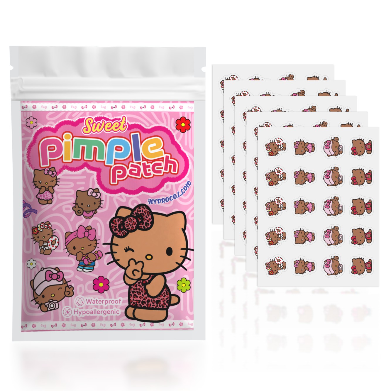 100PCS hello kitty Acne patche - Skincare The Originote recension och pris