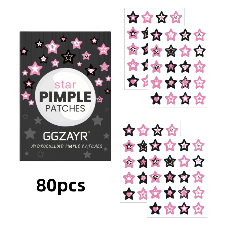 80/160pcs Star Acne Patch Set  - Skincare The Originote recension och pris