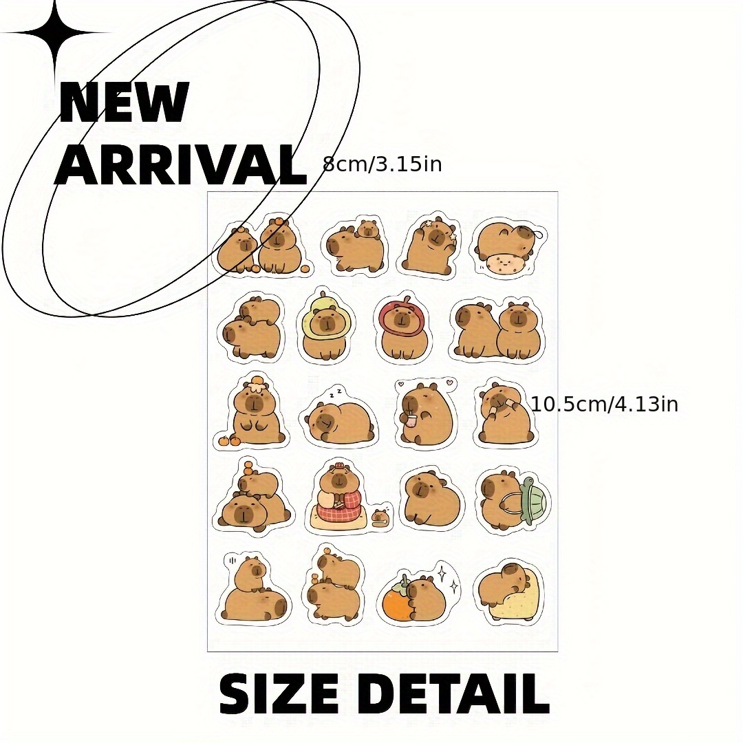 Capybara Shaped Pimple Patches - Skincare The Originote recension och pris