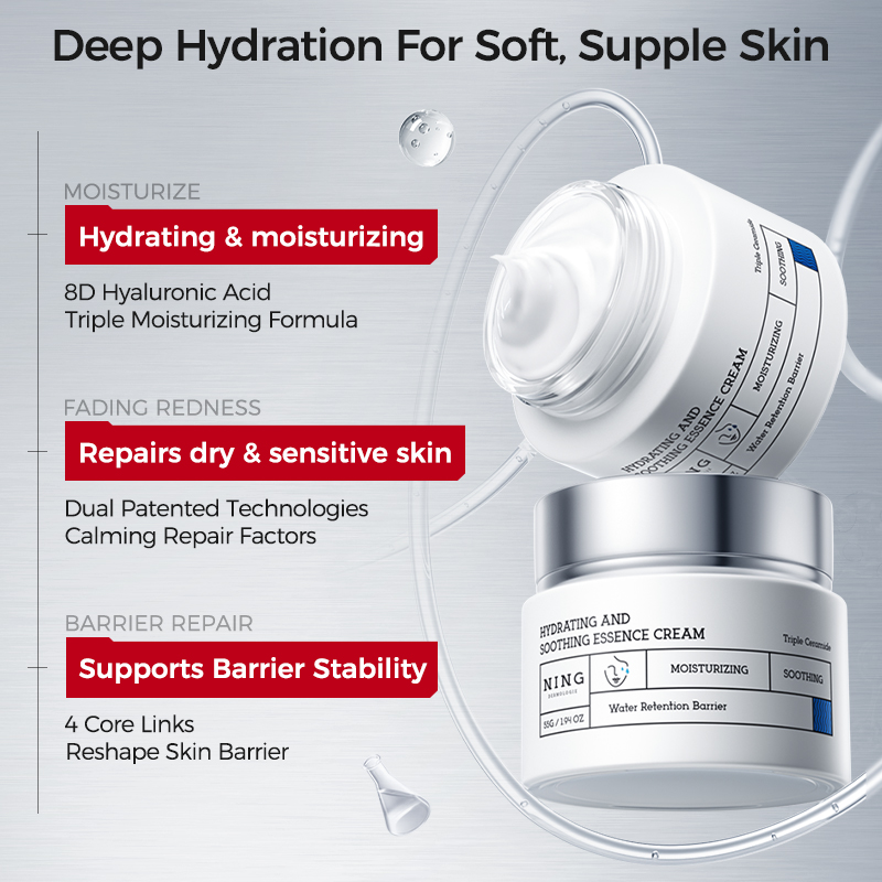 Hydrating Soothing Essence Cre - Ceramide Moisturizer recension och pris