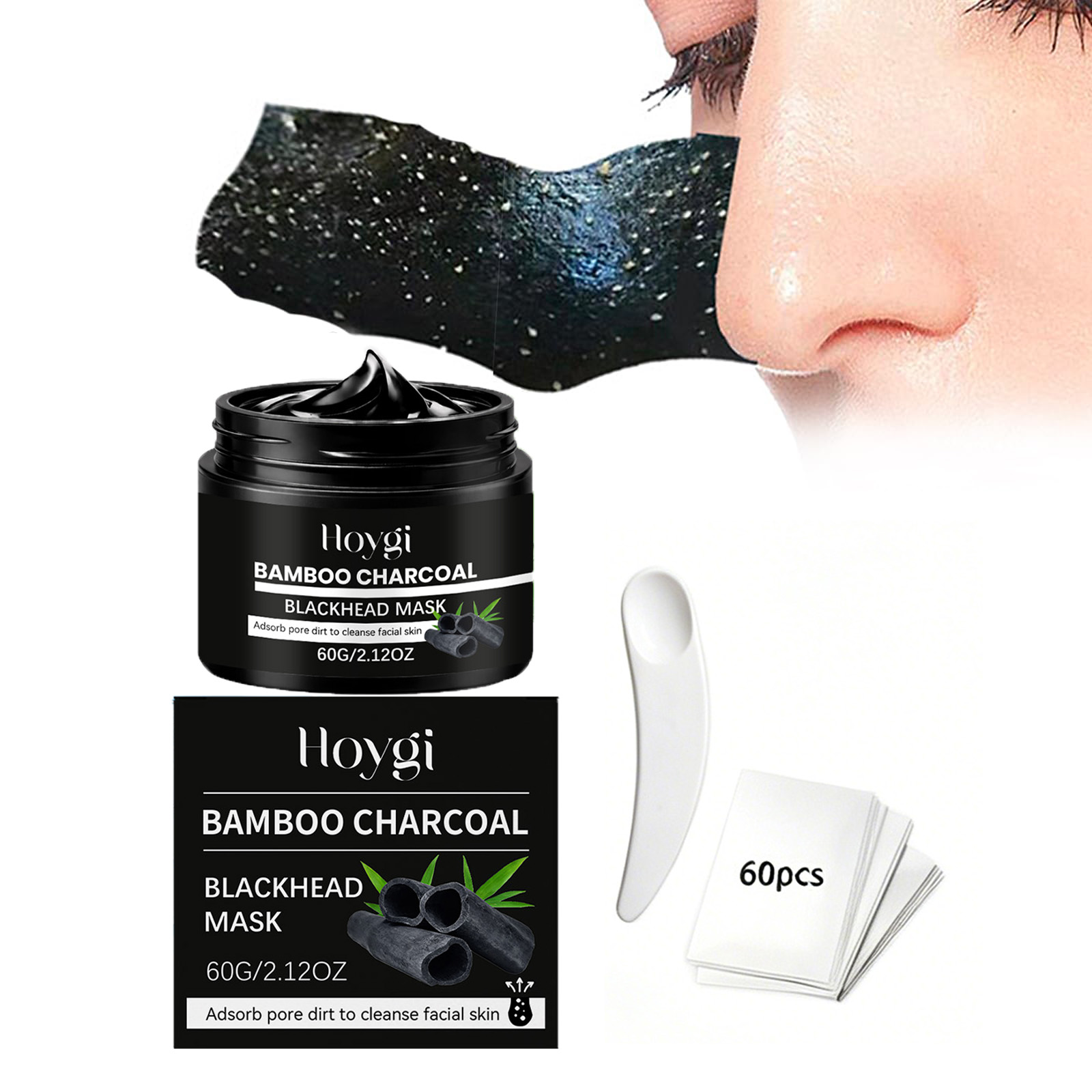 Bamboo Charcoal Blackhead Mask - Skincare China recension och pris