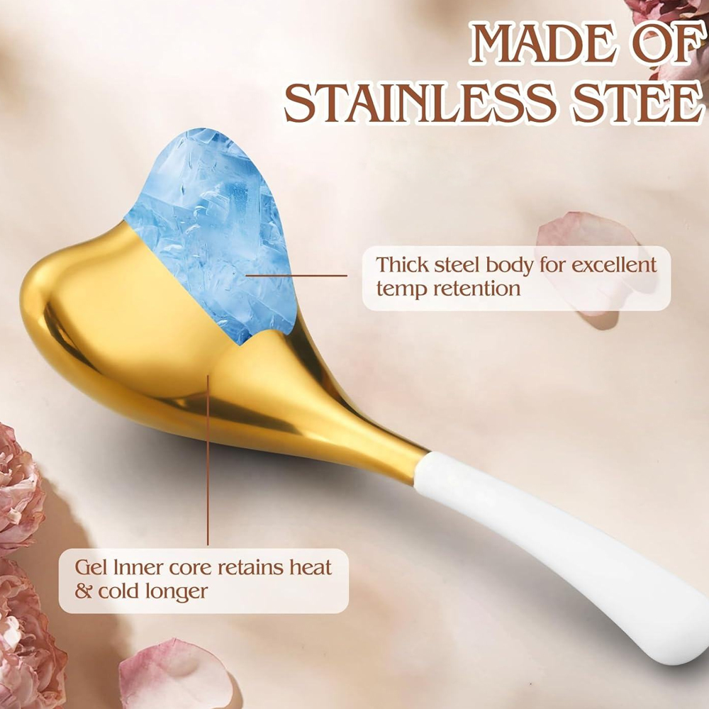 Ice Globes Spoon Massager Faci - Skincare Scora recension och pris