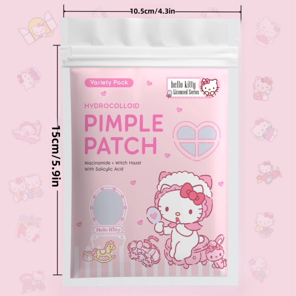 24/72pcs Hello Kitty Hydrocoll - Skincare The Originote recension och pris