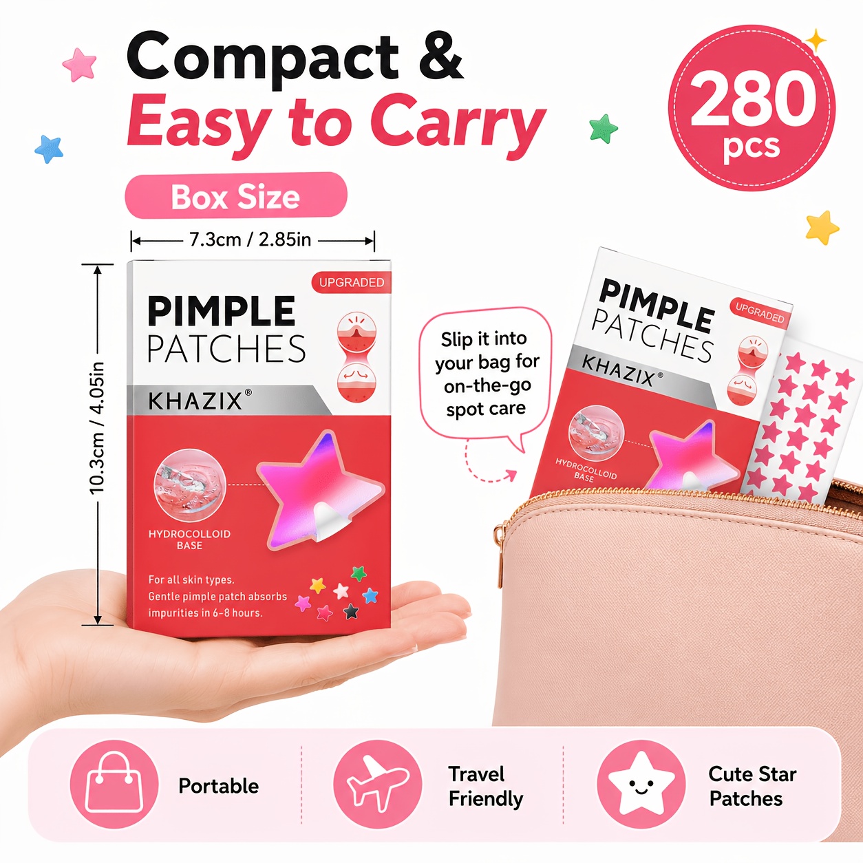 280pcs Star Pimple Patches, 7  - Skincare The Originote recension och pris