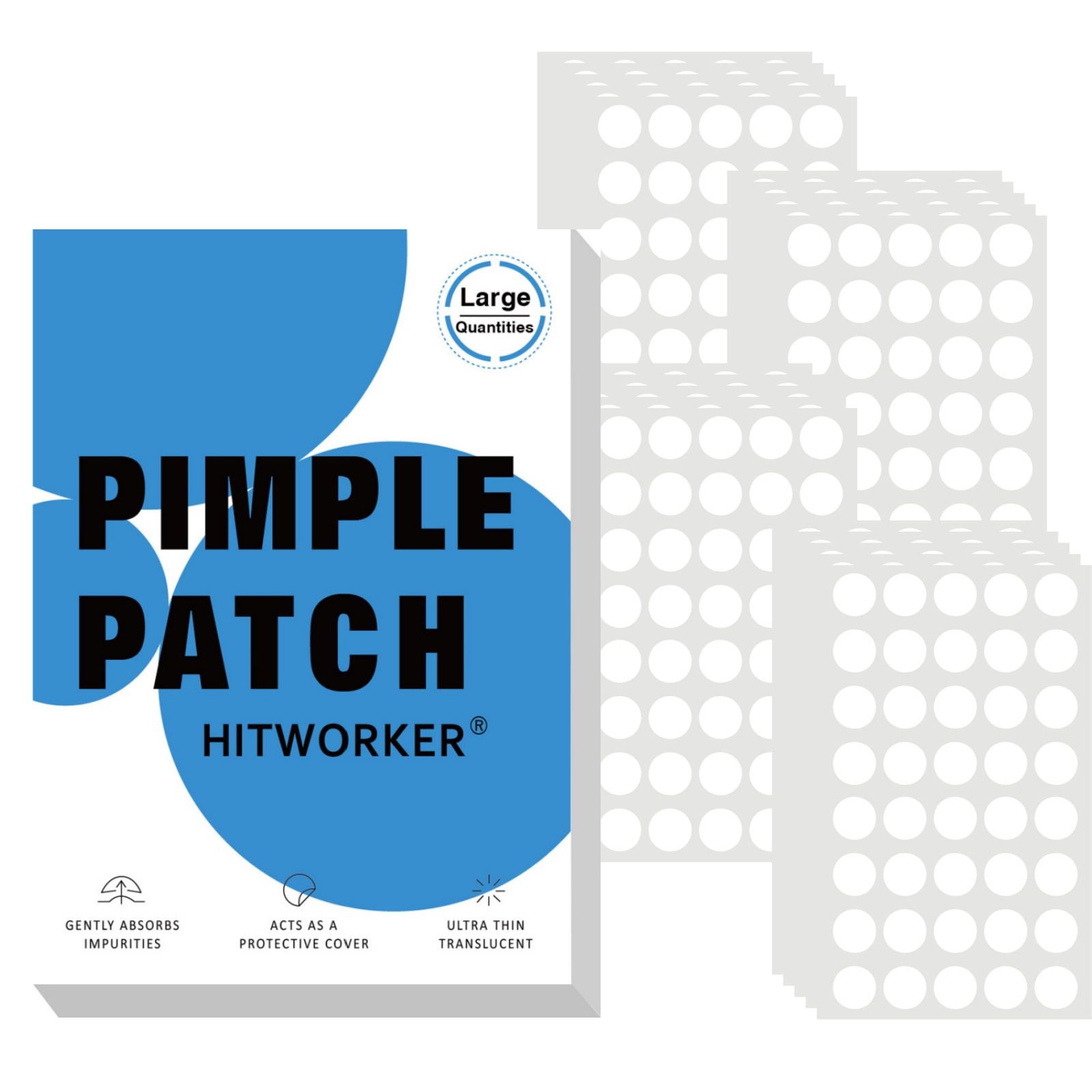 800Pcs Hydrocolloid Acne Pimpl - Skincare China recension och pris