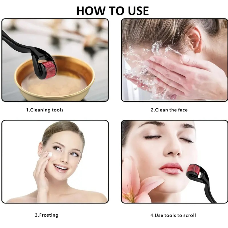 Facial Beauty Microneedle Roll - Skincare Scora recension och pris